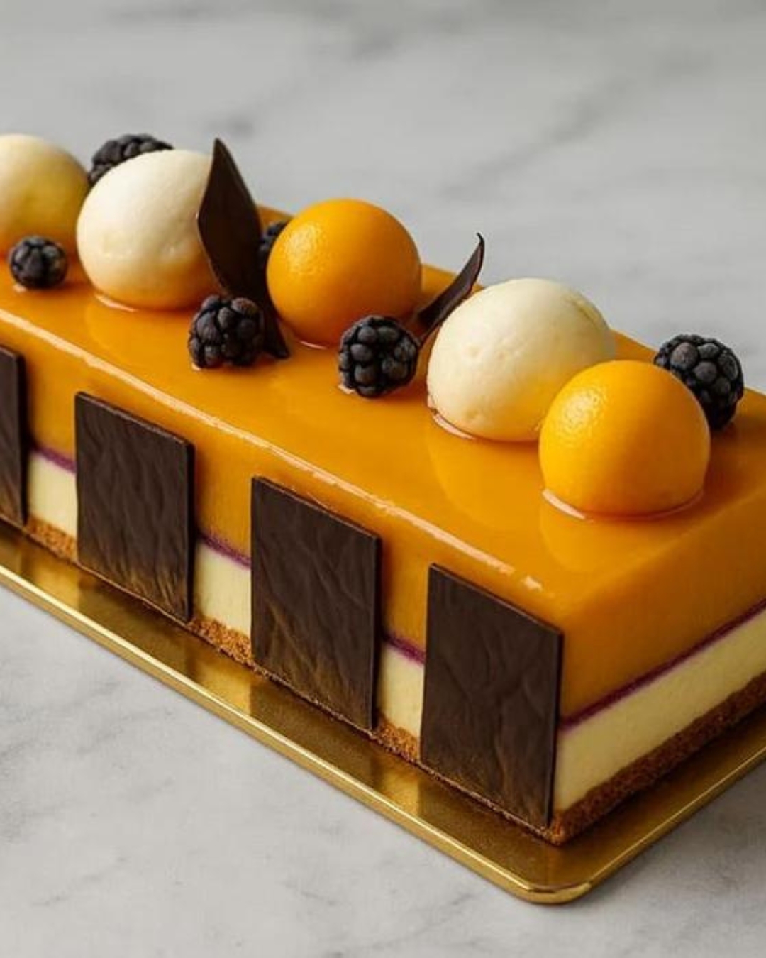 Buche glacée Herbe de Vénus