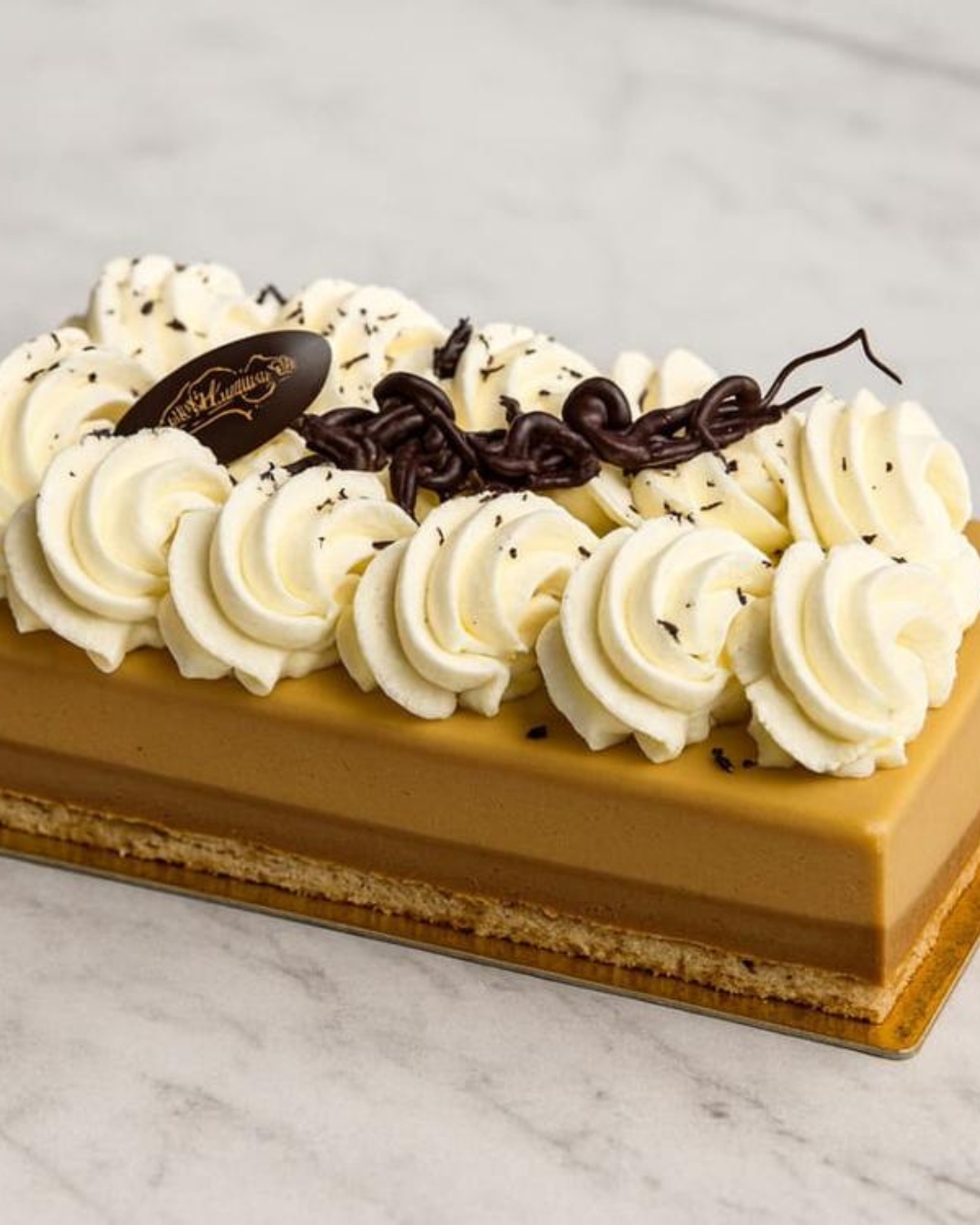 Buche glacée façon tatin